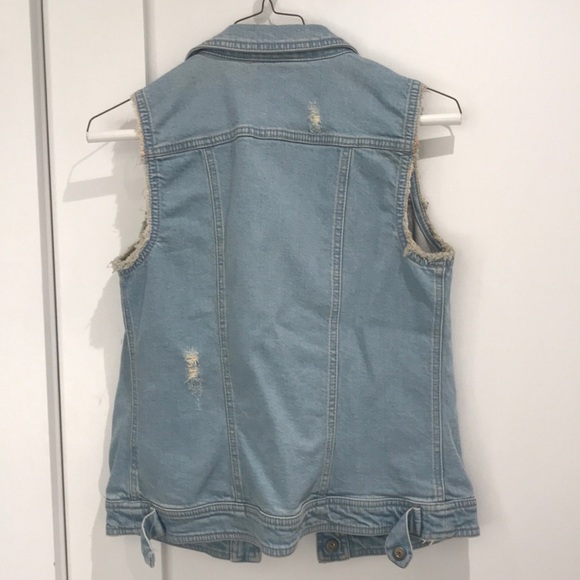 Armani Exchange Women’s Denim Vest - Picture 2 of 3